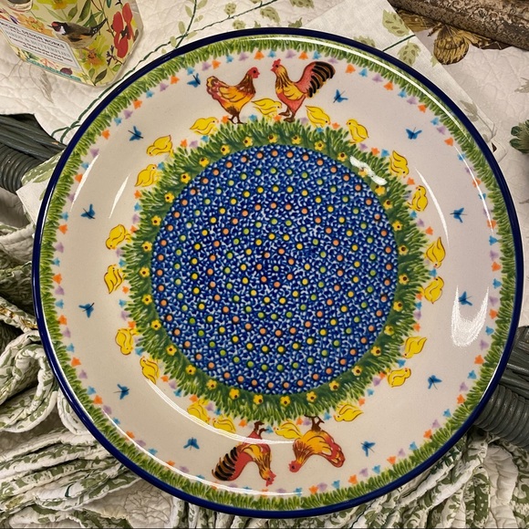 Polish Pottery Dinner Plate